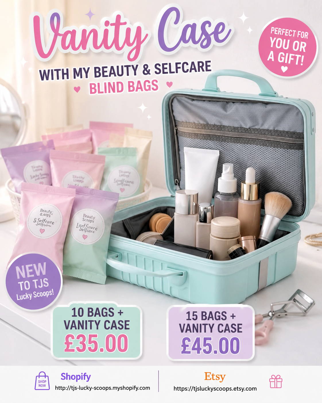 Vanity Case - Beauty & Self care Blind Bags 10 bags