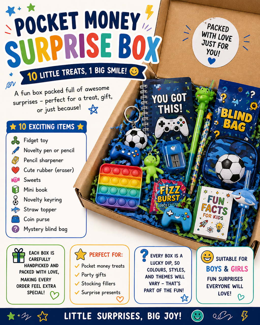 Pocket money Mystery Boxes
