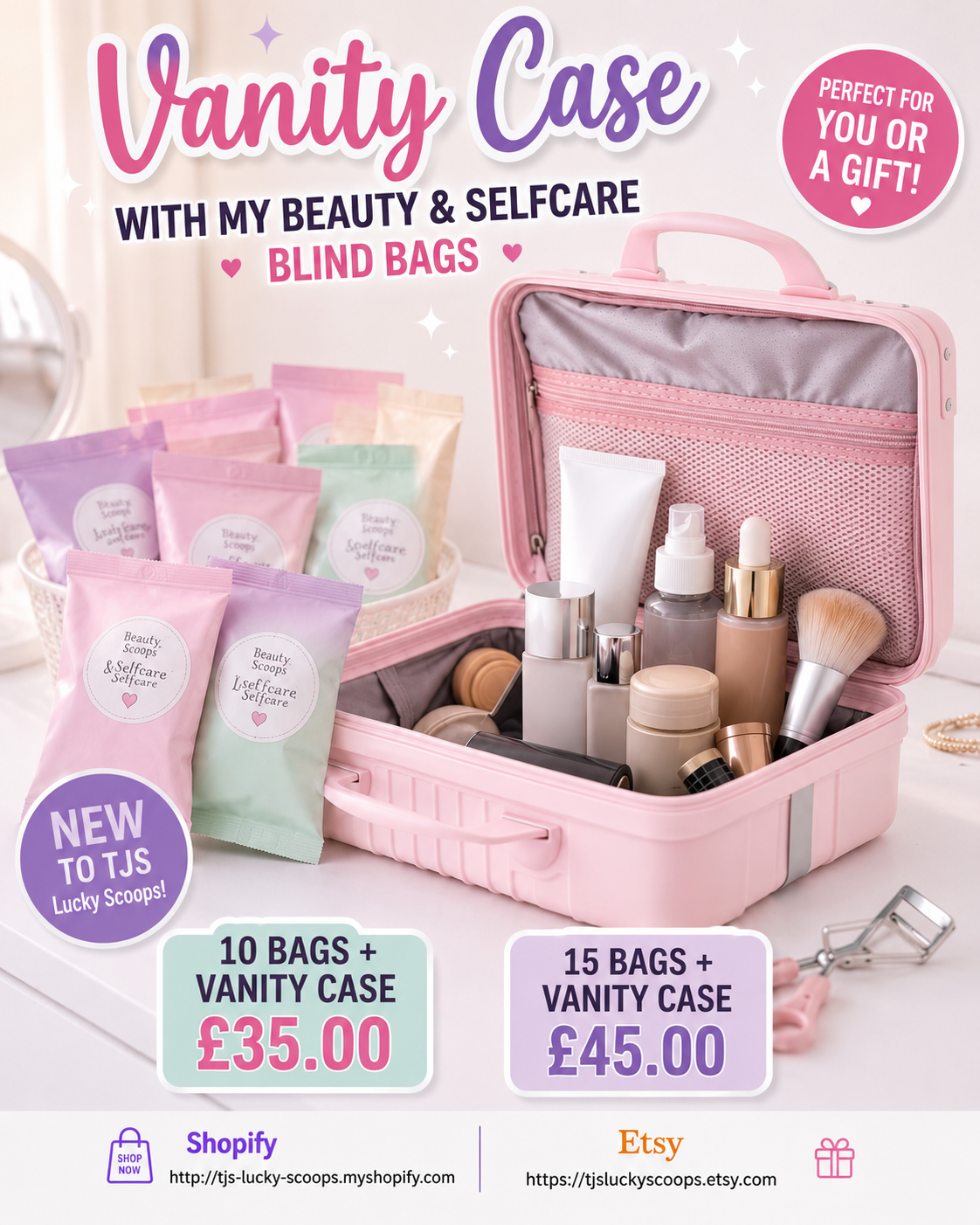 Vanity Case - Beauty & Self care Blind Bags 10 bags